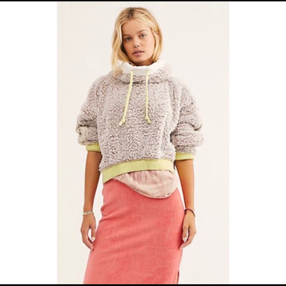 Free People Women's Wild Heart Fleece Pullover